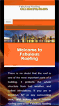 Mobile Screenshot of fabulousroofing.com